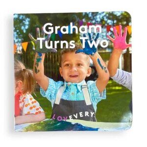 Lovevery Board Book “Graham Turns Two” Companion Play Kit Toddler